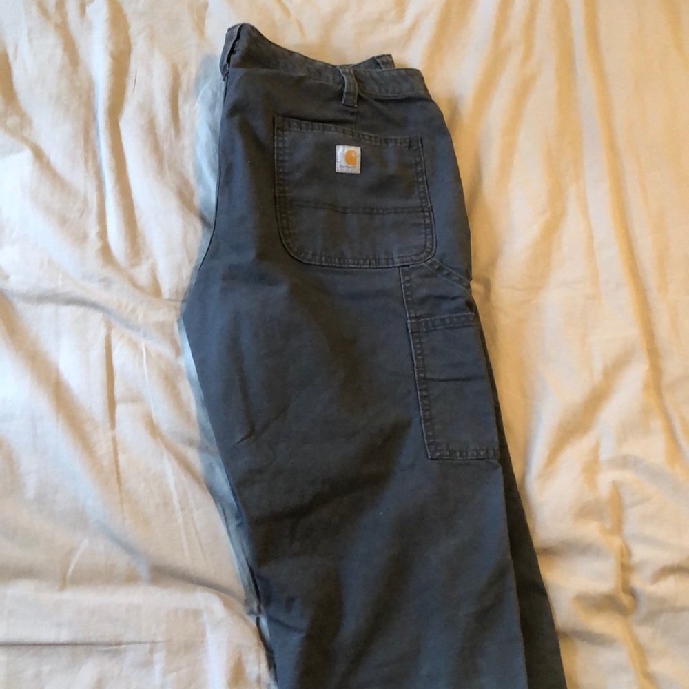Carhartt grey blue pants
